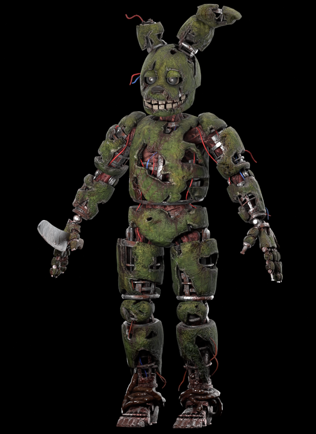 Springtrap Corpse Model Welcome to Dead by Daylight, Springtrap I ported his regular and bloody ...