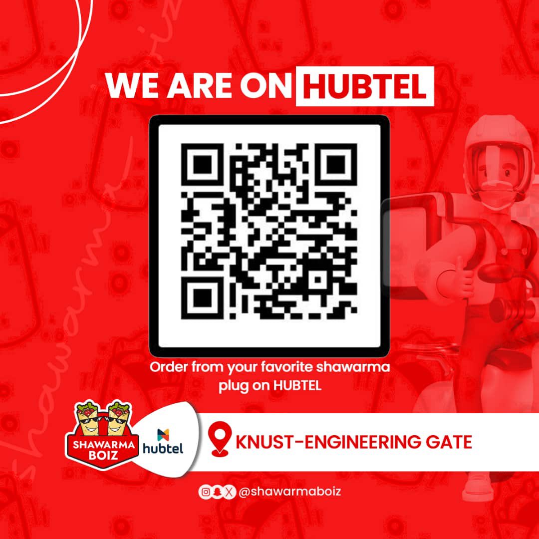 Open your Hubtel and Order from Us. ✅