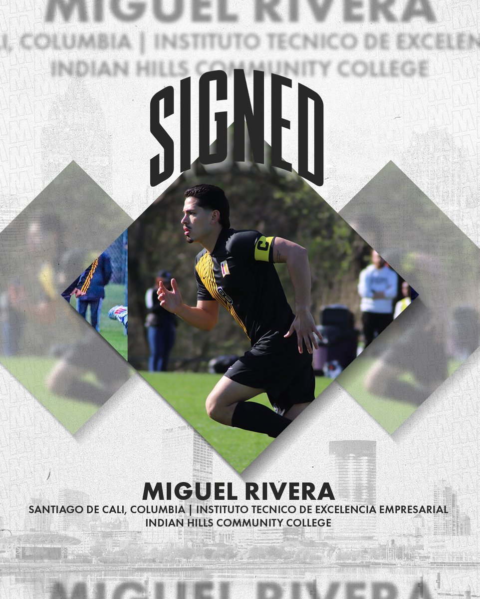 Next Panther up: Miguel Rivera Cardona‼️
-Midfielder
-Santiago De Cali, Columbia
-Indian Hills Community College transfer
-5-11, 176 pounds
-2023 Region XI Champions  
-2023 Midwest District Champions 
-2024 All Region first team 
-Runner up in NJCAA-D1 2024 National Championship