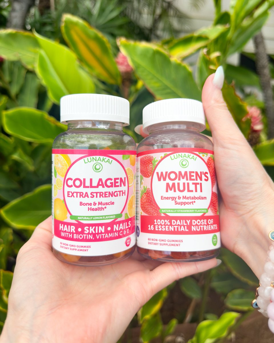 BubblyMoments's tweet image. 💖 Boost your beauty &amp;amp; wellness with Lunakai Women’s Multivitamin + Collagen Gummies — clean, effective &amp;amp; made in the USA! 🍓💪

🛍️ Shop here: amzlink.to/az0798ryeSJrA

#LunakaiGummies #WomenWellness #DailyVitamins #GlowBoost #CleanSupplements
