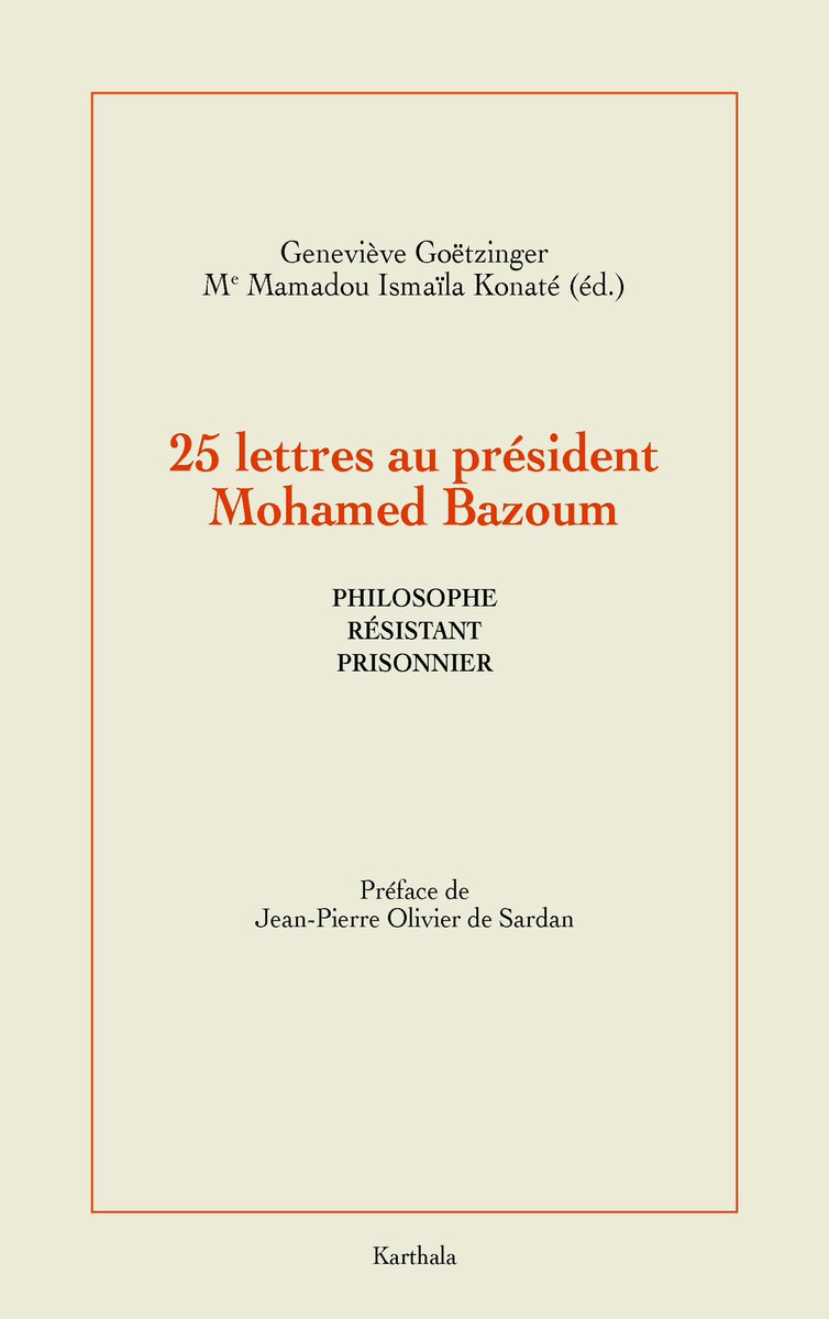 CHRIS LAVAQUERIE-KLEIN (@chrislavaquerie) on Twitter photo Mohamed #Bazoum : l’ intervention de <a href="/GoetzingerG/">Geneviève Goëtzinger</a> invitée de <a href="/FrancisLaloupo/">Francis Laloupo</a> <a href="/Telesud_/">Global Africa Telesud</a> donne l’occasion de rappeler l’ouvrage dédié au président du #Niger tjrs séquestré <a href="/KarthalaEdition/">Editions Karthala</a>
<a href="/vieuxmko/">Mamadou Ismaila KONATE</a> <a href="/MaixSOME/">Maix SOMÉ</a> <a href="/Stefanhi/">Stephanie Hartmann</a> Mohamed #Bazoum : l’ intervention de <a href="/GoetzingerG/">Geneviève Goëtzinger</a> invitée de <a href="/FrancisLaloupo/">Francis Laloupo</a> <a href="/Telesud_/">Global Africa Telesud</a> donne l’occasion de rappeler l’ouvrage dédié au président du #Niger tjrs séquestré <a href="/KarthalaEdition/">Editions Karthala</a>
<a href="/vieuxmko/">Mamadou Ismaila KONATE</a> <a href="/MaixSOME/">Maix SOMÉ</a> <a href="/Stefanhi/">Stephanie Hartmann</a>
