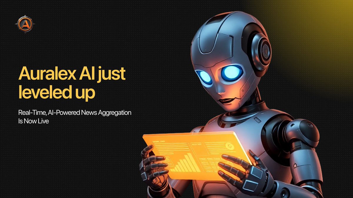 🧠 Auralex AI just got an upgrade.

📰 Our new AI-Powered News Aggregator is now live, collecting headlines from trusted sources, filtering by sentiment, asset, and region.

Every article adds context, giving our AI a clearer read on market momentum.

More data in = smarter calls