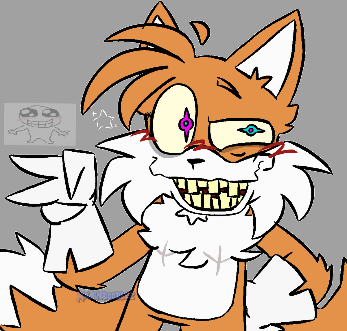 mxjindoodlez_'s tweet photo. new trailer dropped so i doodled him . :D

[ #shtails #psychotails #secrethistorytails #mashed #mashedtails #insanitails #secrethistories ] https://t.co/2papUBuNe8