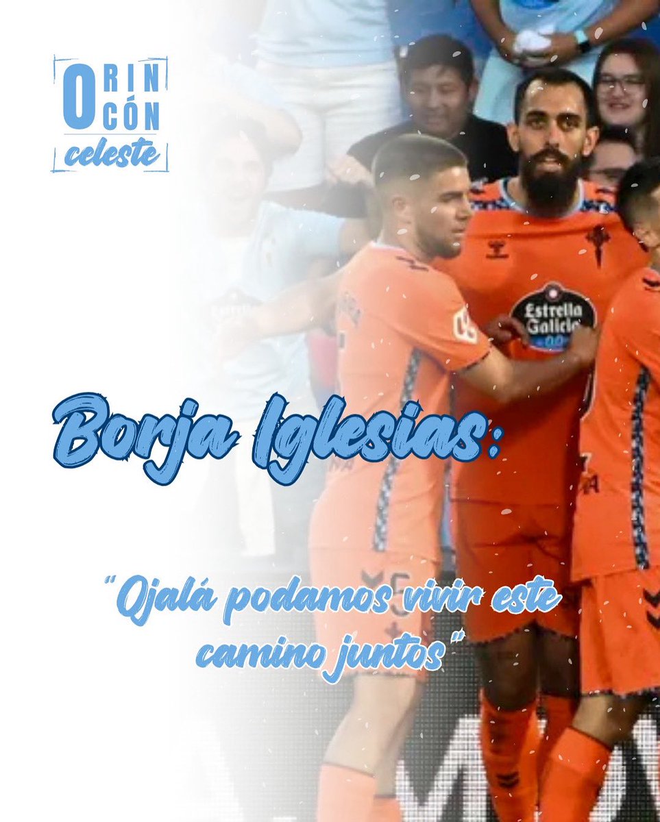 🎙️Borja Iglesias: “Ojalá podamos vivir este camino juntos”

Leer más en: orinconceleste.es/borja-iglesias…

#rccelta #rccv #celtadevigo #celtavigo #borjaiglesias #celta #laliga #europa #europaleague