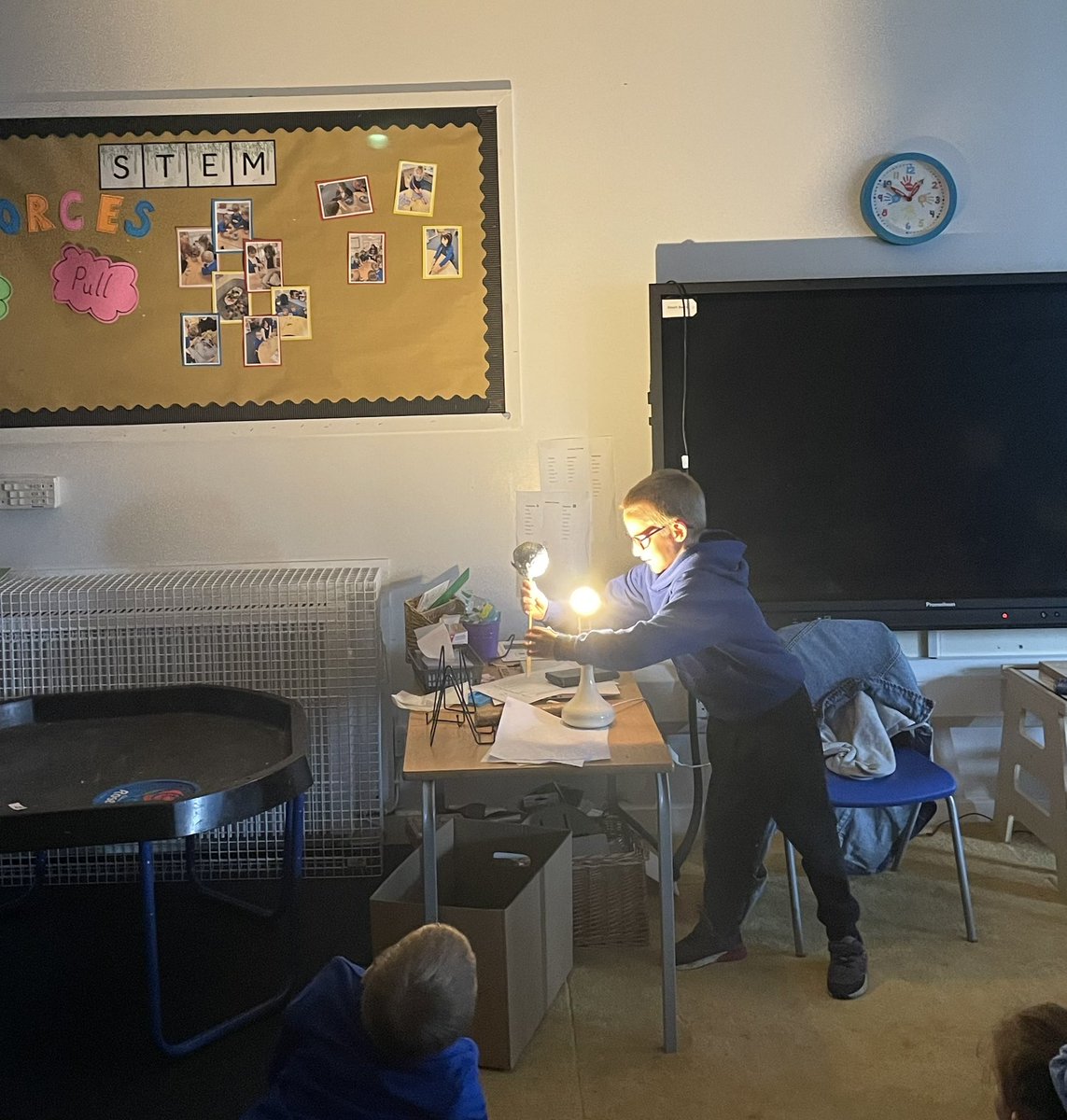 AddiewellPS's tweet image. Primary 1 were excited to learn about the phases of the moon today.  Their favourite phase is a full moon! 🌓🌕🌒