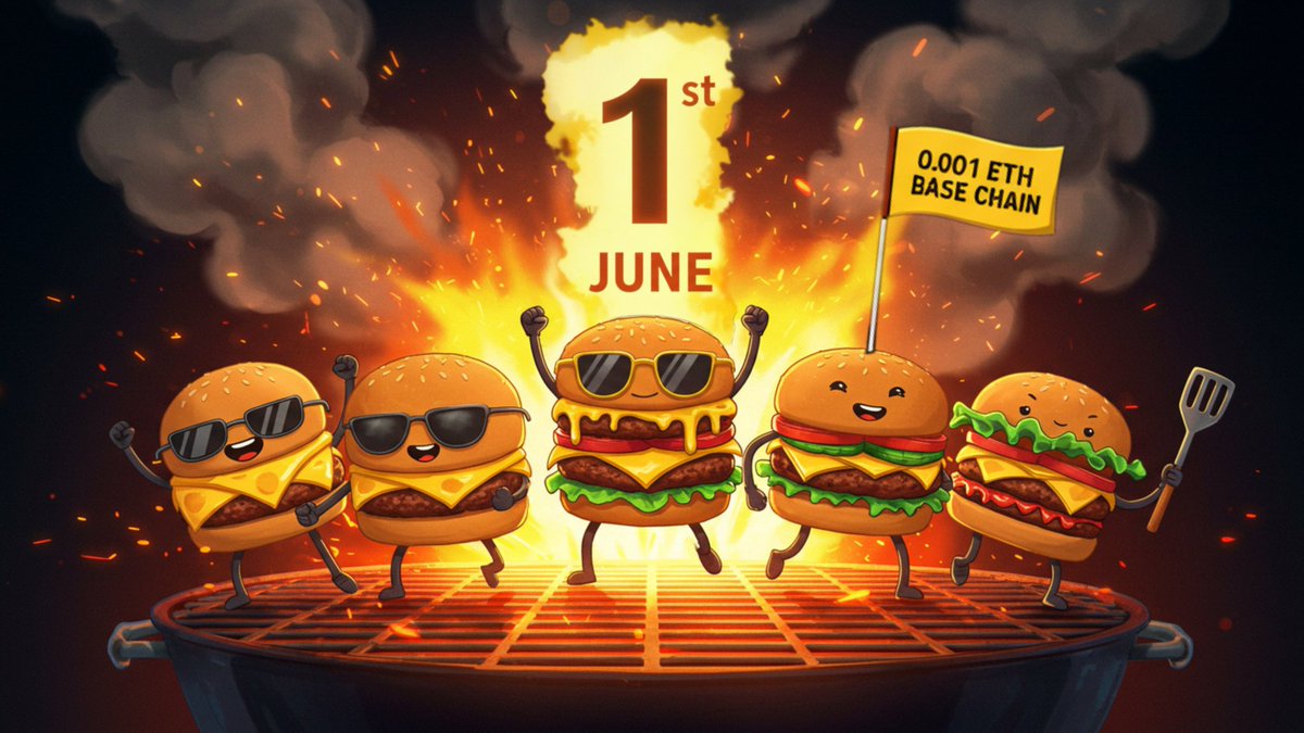 ClaudiaDam71's tweet photo. Weโre not just launching alone.
Weโre teaming up with spicy partners, degens, and burger believers to bring flavor to every corner of Web3.
If you rep BASE, if you love fun, letโs talk.
Collabs open now.
#NFTBURGER #Web3Partners https://t.co/7I7wD2WkVW