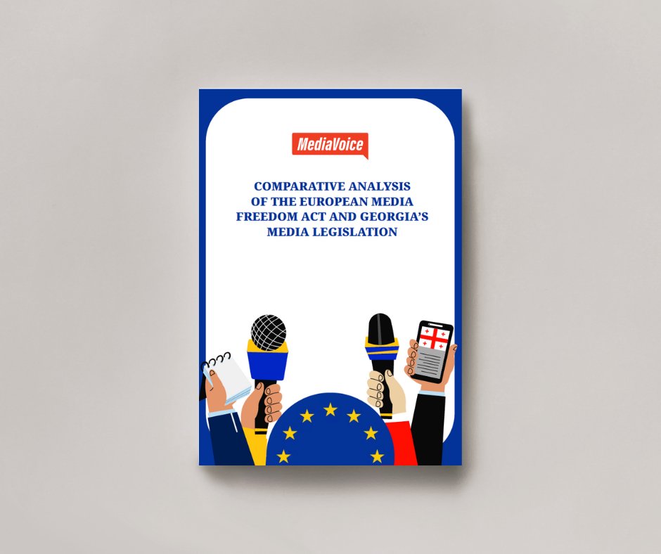 Media Voice Georgia (@mediavoice_geo) on Twitter photo 📢 "Comparative Analysis of the EMFA & Georgia’s Media Law" released with support of <a href="/FNFreiheit/">Friedrich-Naumann-Stiftung für die Freiheit</a> . It finds 2024–25 changes contradict 🇬🇪’s Constitution & the 🇪🇺 Association Agreement. follow the link: mediavoice.ge/_files/ugd/675… 📢 "Comparative Analysis of the EMFA & Georgia’s Media Law" released with support of <a href="/FNFreiheit/">Friedrich-Naumann-Stiftung für die Freiheit</a> . It finds 2024–25 changes contradict 🇬🇪’s Constitution & the 🇪🇺 Association Agreement. follow the link: mediavoice.ge/_files/ugd/675…