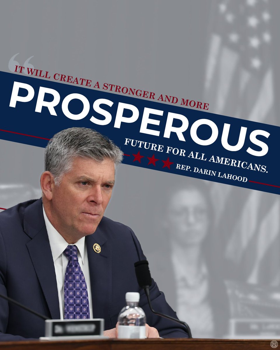 “The One, Big, Beautiful Bill Act is a bold, comprehensive piece of legislation that will create a stronger and more prosperous future for all Americans.”