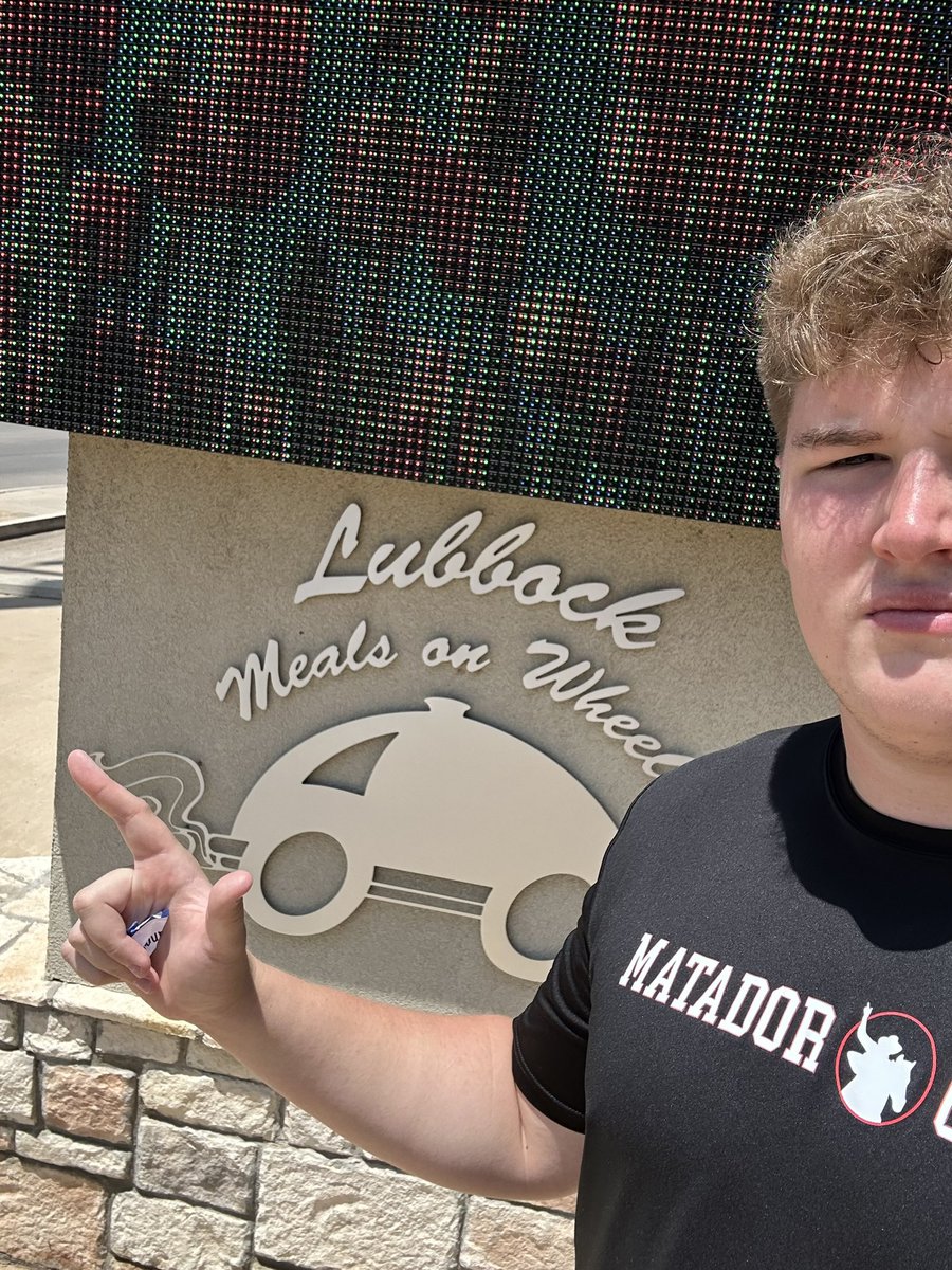 Extremely grateful to help out at Lubbock Meals on Wheels today! <a href="/MatadorClubOrg/">The Matador Club</a>