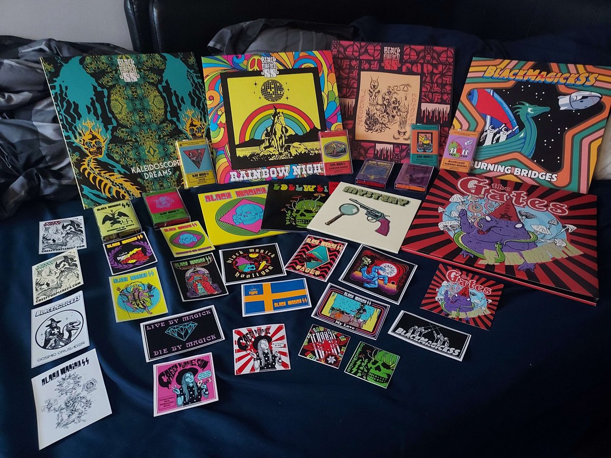 EFemboycel's tweet image. My full magick metal collection so far :3