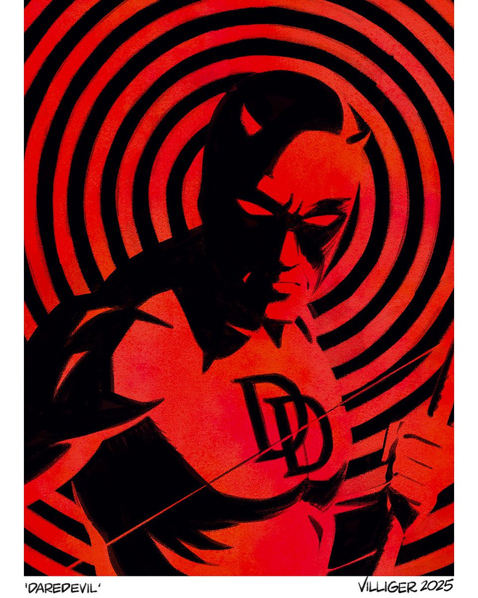 almosthomefree's tweet image. "FEAR CAN BE OVERCOME, IF YOU HAVE THE WILL."
Daredevil Print available in 5x7in and 8x10in. Feel free to DM me if interested.
#daredevil #marvelcomics