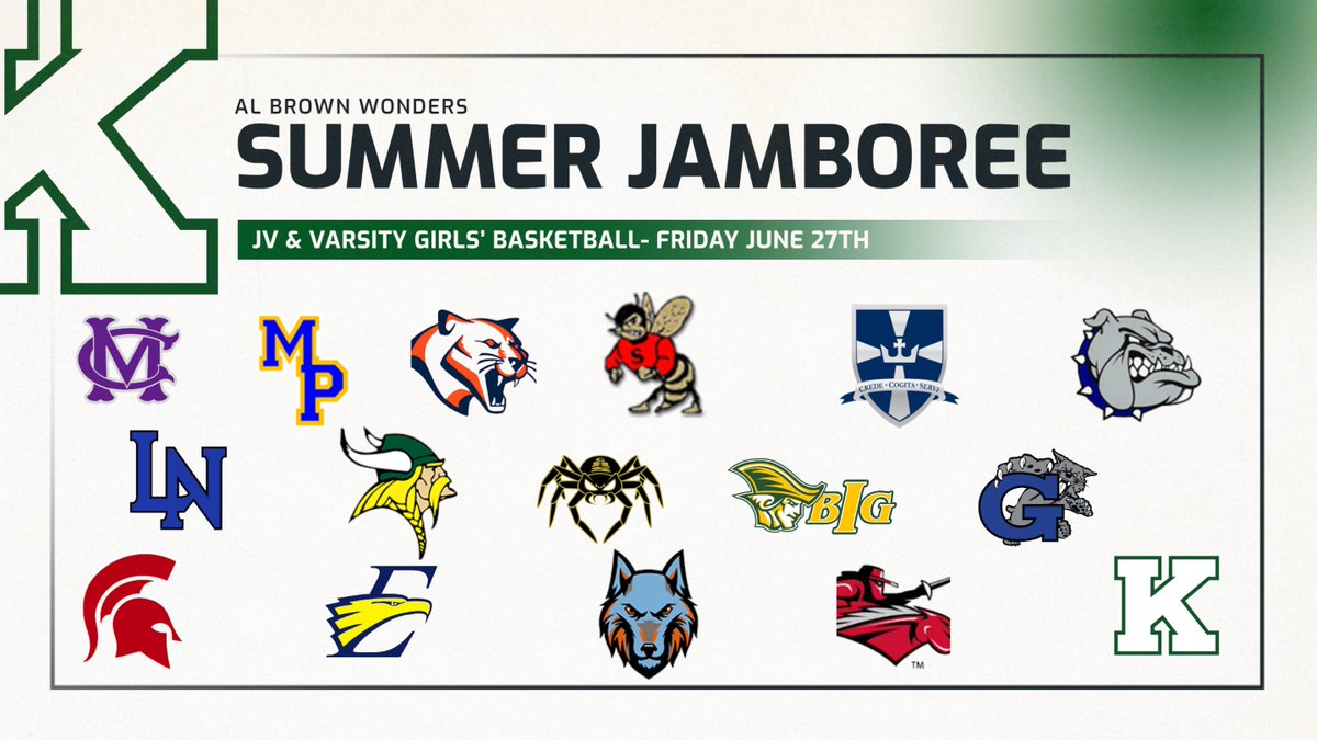 Updated list for our first summer jamboree!! We are excited!