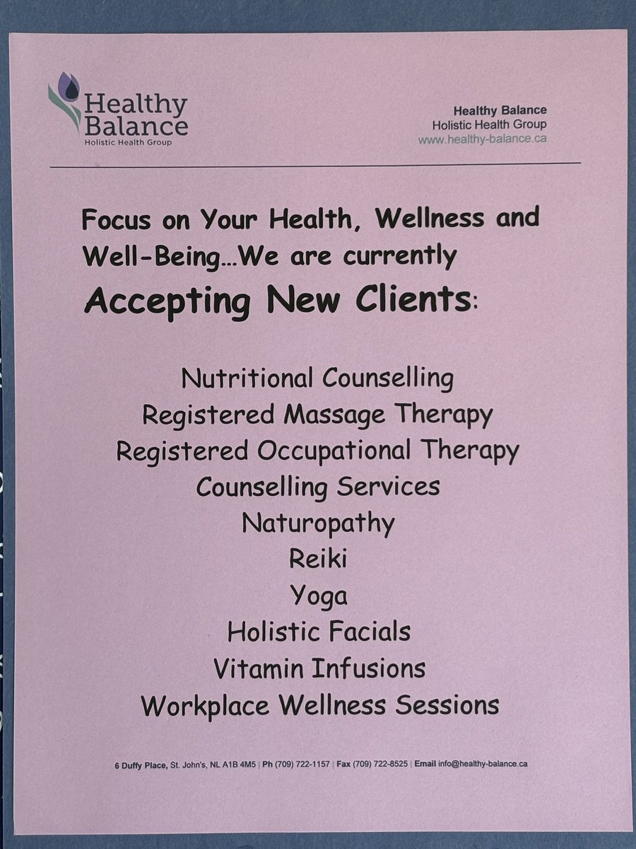 Healthy Balance Holistic Health Group (@tarakantle) / Posts / X