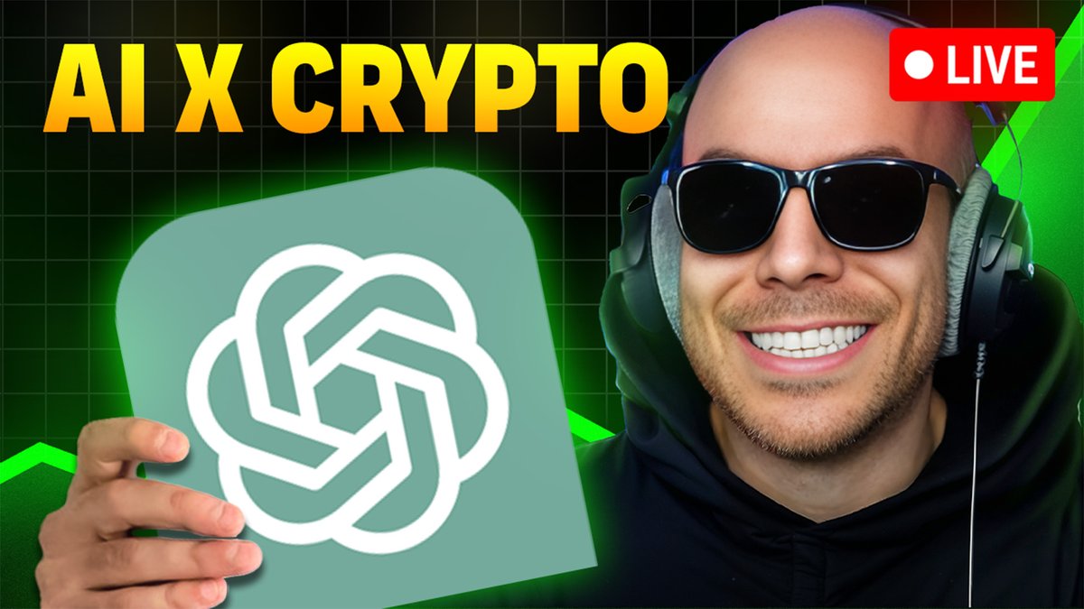 What’s the REAL state of the AI x Crypto market?
We’re going deep into it tonight.

Join Chat in 3 hours.