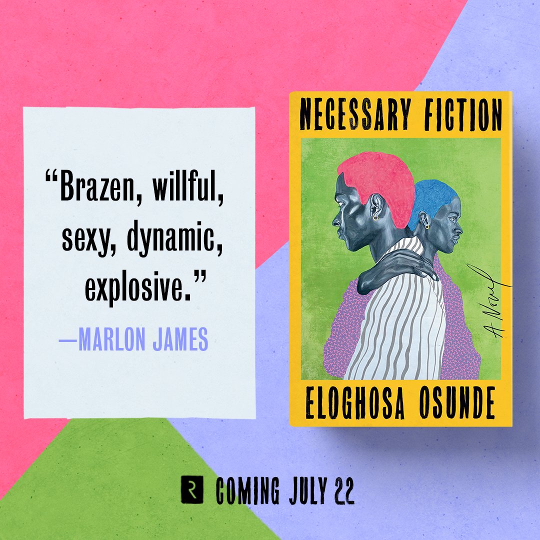 “This is where the title becomes gospel, for they need those stories in order to live. When life has risk at every turn, family is chosen, and love is on the edge of the knife, fiction indeed becomes necessary.” —<a href="/MarlonJames5/">Marlon James</a>

Acclaimed author <a href="/eloosunde/">Eloghosa</a> returns this summer with