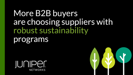 By participating in our Circular Economy Recognition Program, you'll gain increased visibility and open the door for more opportunities as B2B buyers increasingly choose suppliers with sustainability programs. See the partners already making an impact: juni.pr/4jFBvEl