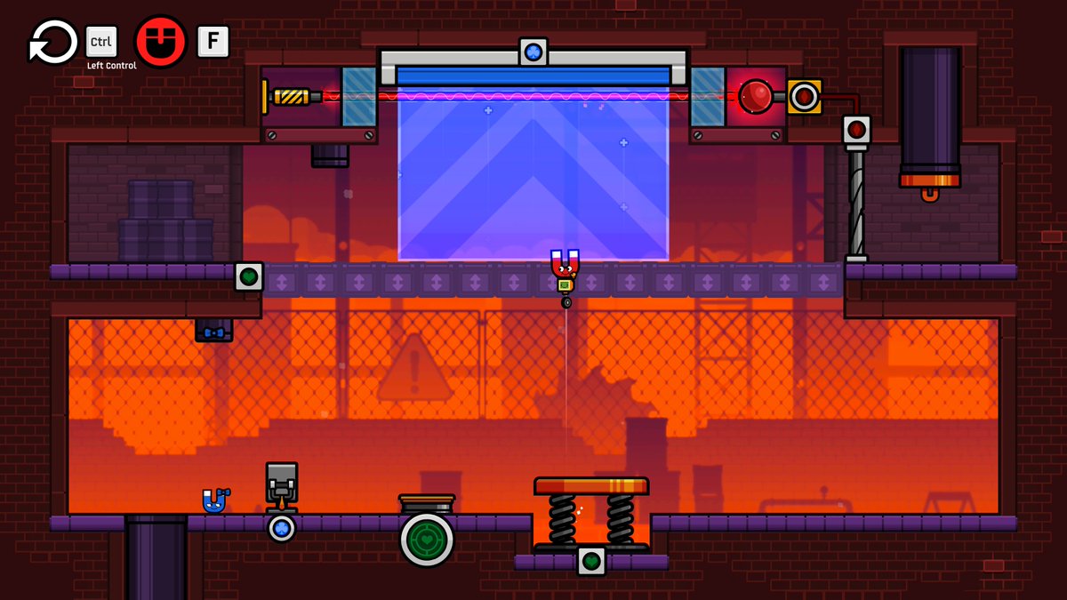 NVGOTD's tweet image. MIND OVER MAGNET

Puzzle platformer in which you use magnets to move blocks, open doors, cross gaps, and escape a dangerous factory

[ PC, Mac / 2024 / @gamemakerstk ]

store.steampowered.com/app/2685900/Mi…