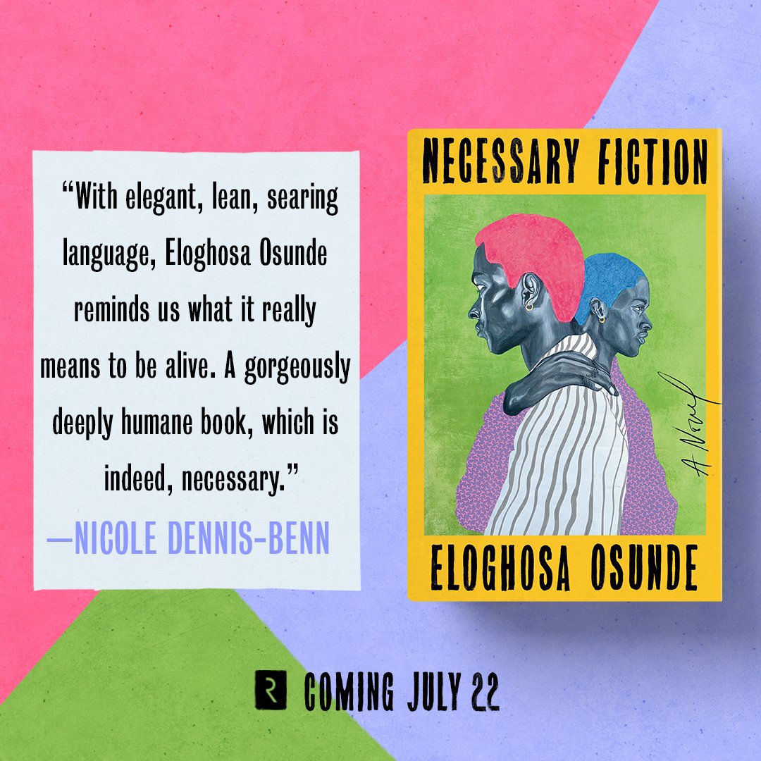 “Exquisite and excruciating. . .burns inside you for days.” —Nicole Dennis-Benn

Acclaimed author <a href="/eloosunde/">Eloghosa</a> returns this summer with a vibrant, audacious, and eye-opening exploration of queer life in Nigeria ❤️ Pre-order your copy here: bit.ly/4j9GE7j