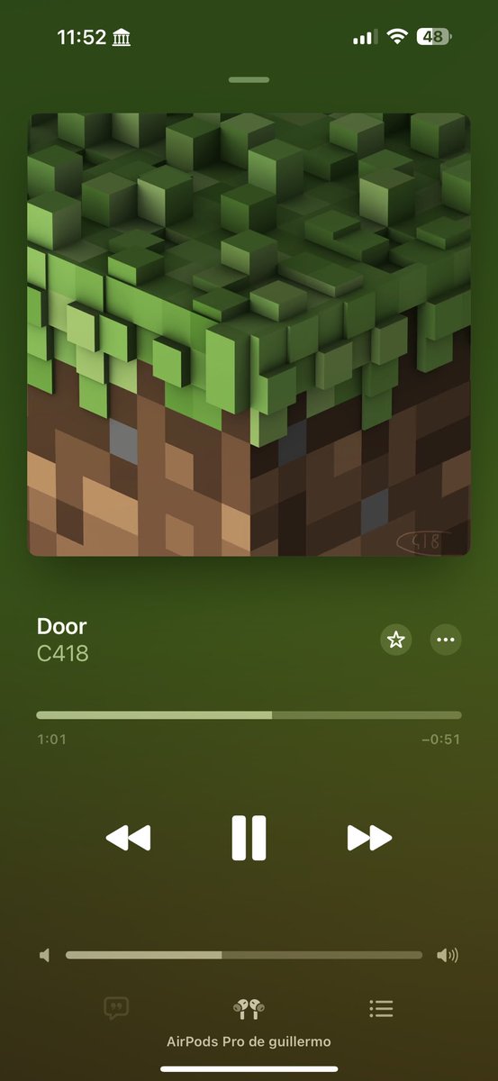 Tuitebrio's tweet photo. Me pone muy triste la música de Minecraft https://t.co/8bjZMEYQzw