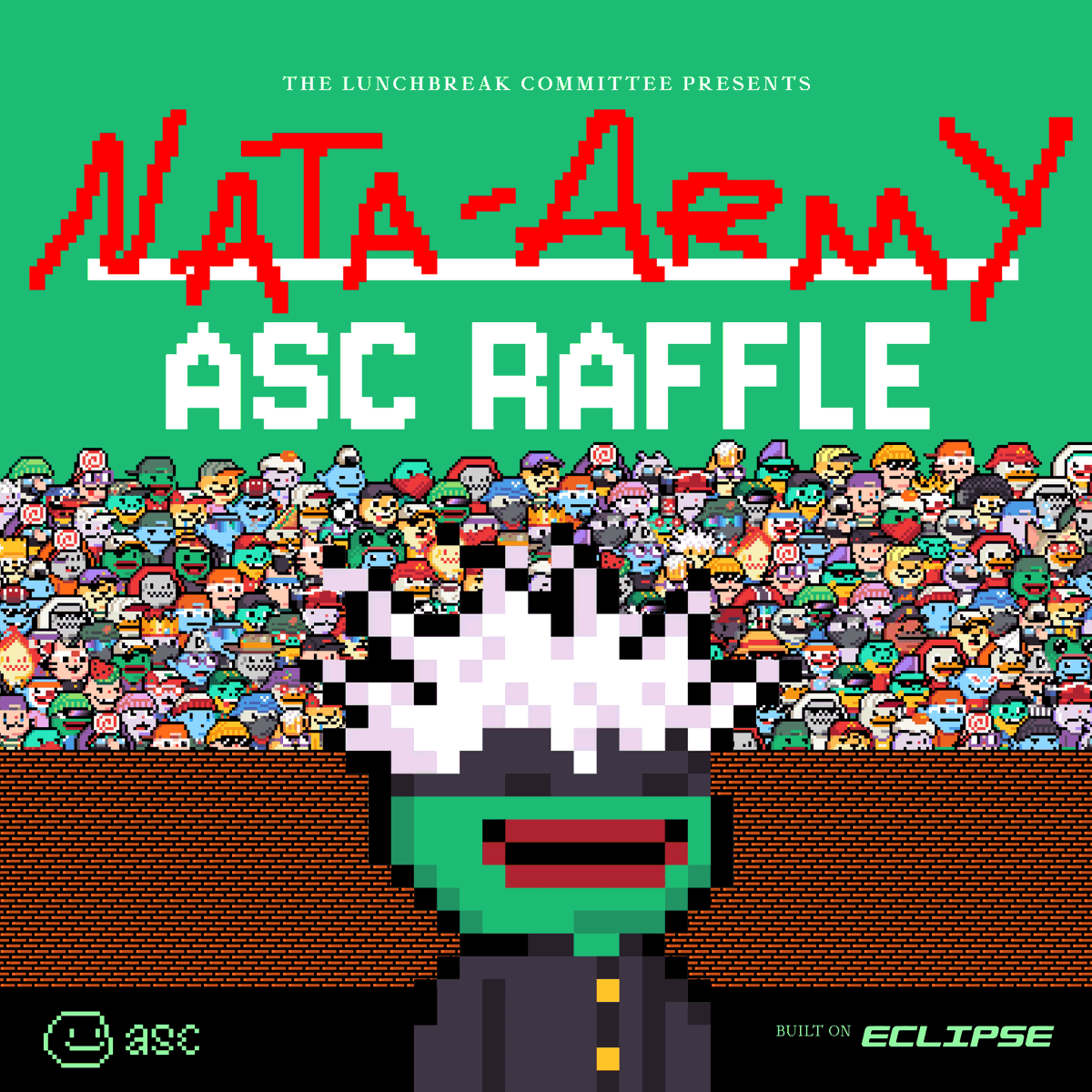 After School Club (@asclubnft) on Twitter photo The Lunchbreak Committee presents:
10 ASC GIVEAWAY FOR NATA ARMY OVER THE NEXT 10 DAYS (ONE PER DAY)
Built on <a href="/EclipseFND/">Eclipse (🐮,🌑)</a> The Lunchbreak Committee presents:
10 ASC GIVEAWAY FOR NATA ARMY OVER THE NEXT 10 DAYS (ONE PER DAY)
Built on <a href="/EclipseFND/">Eclipse (🐮,🌑)</a>