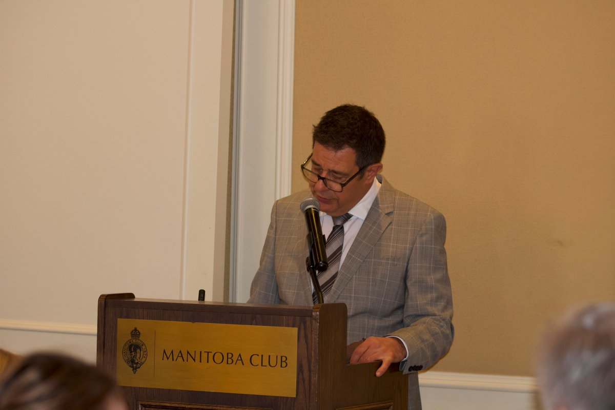 A big thank you to everyone who attended our Annual Spring Membership Luncheons!

We truly enjoyed the opportunity to connect with you all in person and share updates about the association!

Pictured is Ron Gauthier, CEO, speaking at the Winnipeg Annual Spring Luncheon.