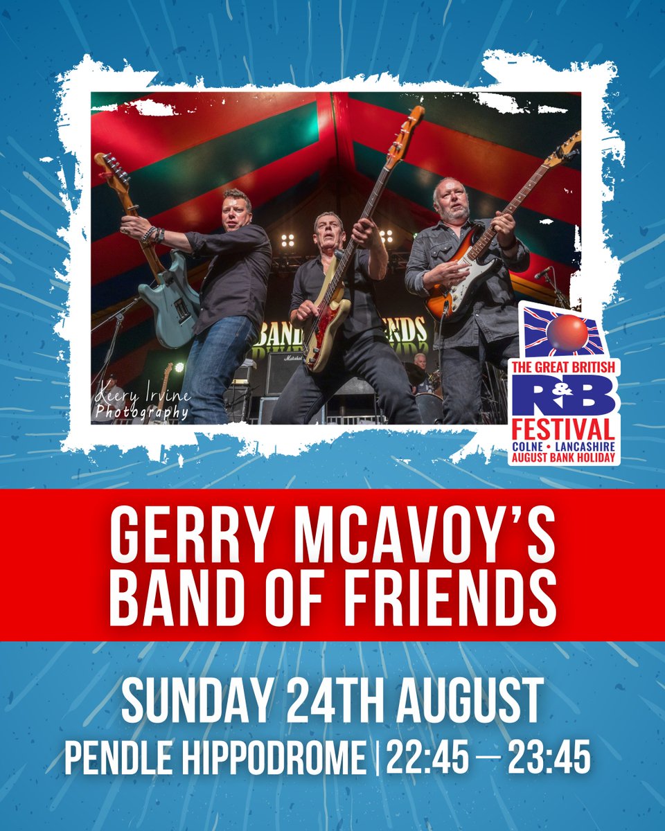 Great British Rhythm & Blues Festival (@colneblues) on Twitter photo OUR ARTISTS... Gerry McAvoy's Band Of Friends! π₯
π <a href="/pendlehippo/">Pendle Hippodrome</a>
ποΈ Sun 24th Aug
β° 22:45 - 23:45
Formed in 2012 by legendary bassist Gerry McAvoy, Band Of Friends is not just a tribute to Rory Gallagher β it's a celebration of his musical legacy.
bluesfestival.co.uk/tickets/ OUR ARTISTS... Gerry McAvoy's Band Of Friends! π₯
π <a href="/pendlehippo/">Pendle Hippodrome</a>
ποΈ Sun 24th Aug
β° 22:45 - 23:45
Formed in 2012 by legendary bassist Gerry McAvoy, Band Of Friends is not just a tribute to Rory Gallagher β it's a celebration of his musical legacy.
bluesfestival.co.uk/tickets/