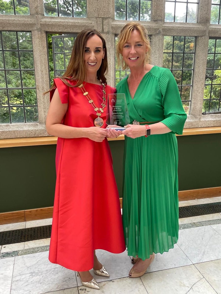 Dungarvan Chamber (@dvanchamber) on Twitter photo Ann Marie Shannon, President of Network Ireland Waterford, presenting the inaugural Presidentβs Award to @Dvanchamber CEO Jenny Beresford, recognising her outstanding support for local business and inspiring impact across the region. <a href="/Network_Ireland/">Network Ireland</a> #networkwaterford #women Ann Marie Shannon, President of Network Ireland Waterford, presenting the inaugural Presidentβs Award to @Dvanchamber CEO Jenny Beresford, recognising her outstanding support for local business and inspiring impact across the region. <a href="/Network_Ireland/">Network Ireland</a> #networkwaterford #women