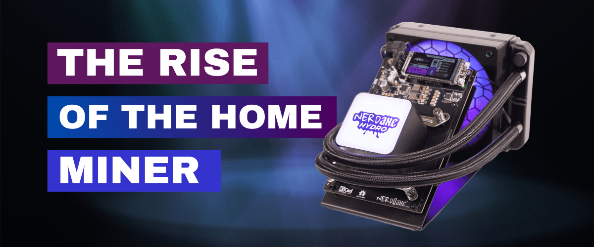 Home mining is back—and it's not just for the whales.

Solo miners are reclaiming their place in Bitcoin’s future, and the NerdQaxe+ Hydro is built for it. Quiet. Powerful. Plug-and-play.

Not just a miner, a movement—be a nerd.

🔗 Read more: nerdaxehydro.com/the-rise-of-th…