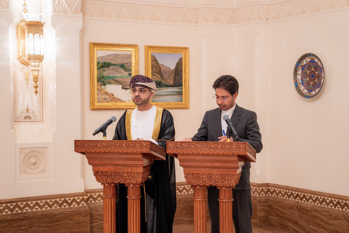 A Joint Commemorative Stamp between the Sultanate of Oman and the Islamic Republic of Iran

In honour of the official Visit of His Excellency Dr. Masoud Pezeshkian, President of the Islamic Republic of Iran, to the Sultanate of Oman, Oman Post, a member of the Asyad Group, and