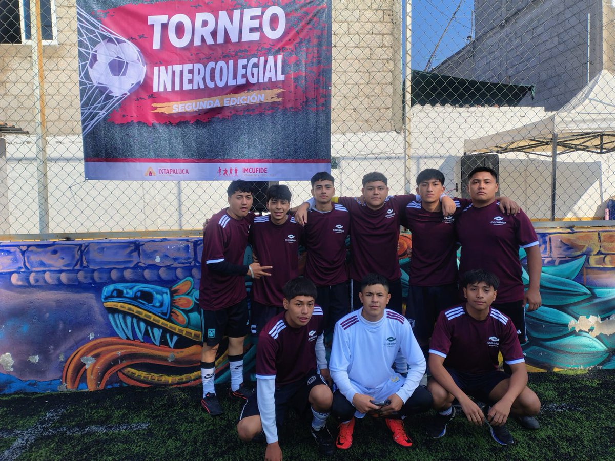 ConalepIxtapal's tweet photo. ¡Orgullo estudiantil!
El 24 de mayo, estudiantes participaron con gran entusiasmo en la Segunda Edición del Torneo Intercolegial, organizado por el IMCUFIDE.
📷¡Felicidades a tod@s por su dedicación y esfuerzo!
📷 ¡Vamos por más!
@rrocio 
#ApasionadamenteCONALEP
#ElPoderDeServir https://t.co/d4ucGg7JG5