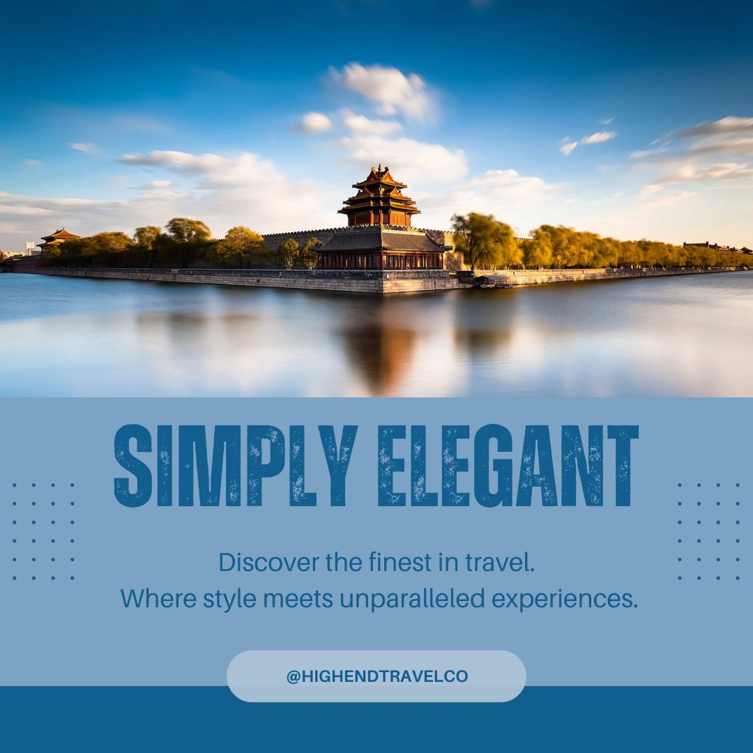 HighEndTravelCo's tweet photo. Step into a world of unparalleled sophistication. ✨🌟 From the finest resorts to exclusive experiences, luxury travel is all about indulging in the extraordinary.
#LuxuryTravelGoals #ExclusiveAdventures #FirstClassLife #WanderInStyle #LuxuryLovers #HighEndJourneys https://t.co/FsTiEJWZfH