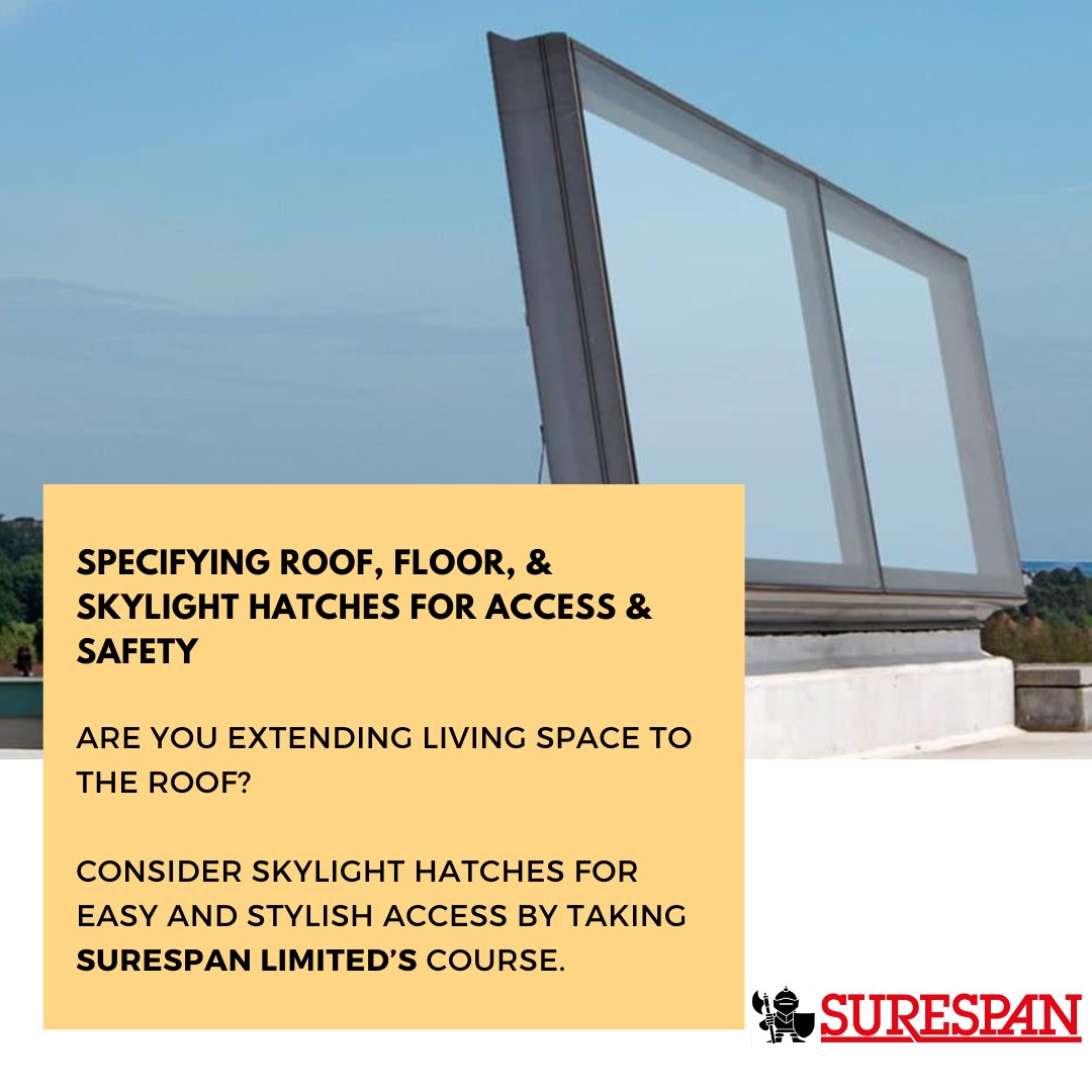 AEC Daily (@aecdaily) on Twitter photo Expand your knowledge with our FREE online course.
<a href="/Surespan/">Surespan Covers</a> : Specifying Roof, Floor, & Skylight Hatches for Access & Safety - aecdai.ly/surespan01w Expand your knowledge with our FREE online course.
<a href="/Surespan/">Surespan Covers</a> : Specifying Roof, Floor, & Skylight Hatches for Access & Safety - aecdai.ly/surespan01w