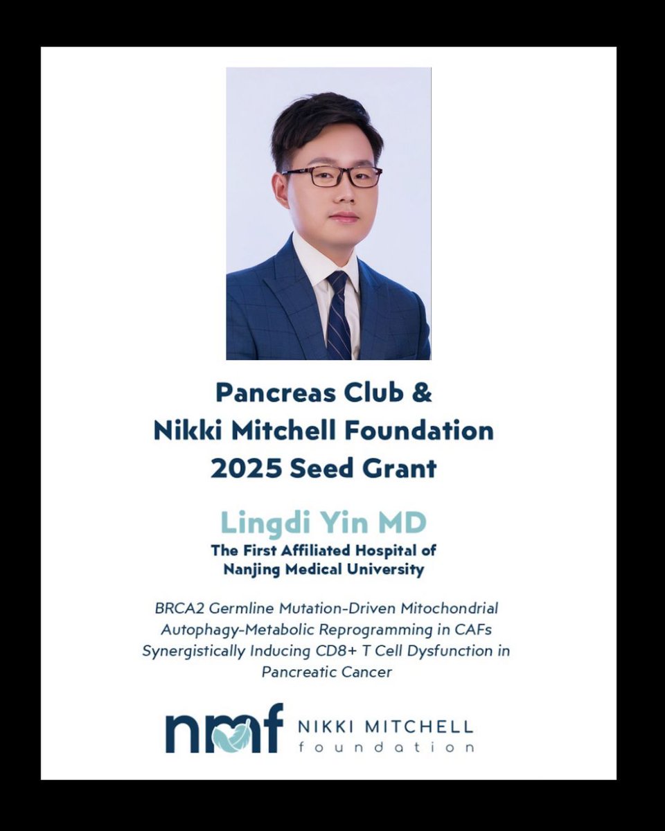 Congratulations to 2025 Seed Grant recipient, Dr. Lingdi Yin! We can't wait to share more about his research!