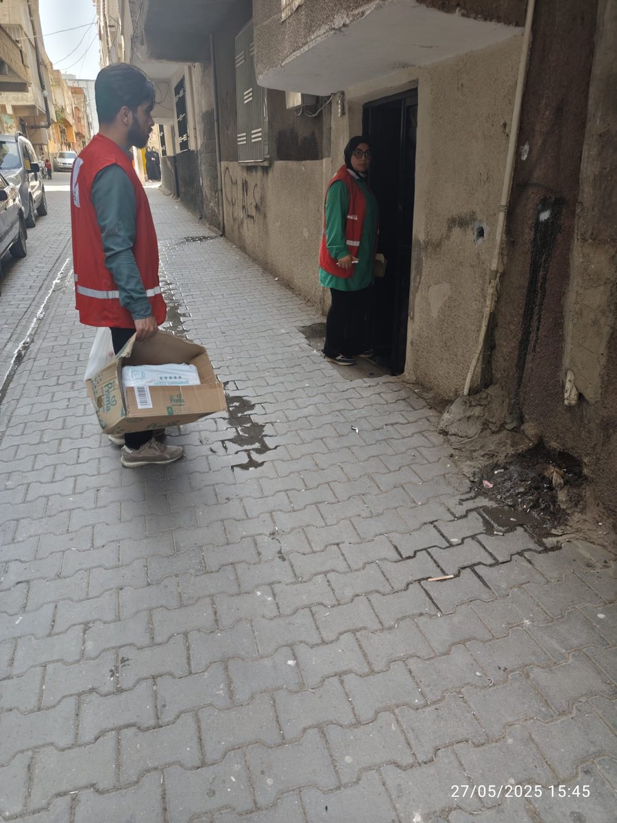 Türk Kızılay Eyyübiye şubesi gönüllüleri olarak ihtiyaç sahibi ailelerimize ulaşmaya devam ediyoruz.🤲🏻🙌