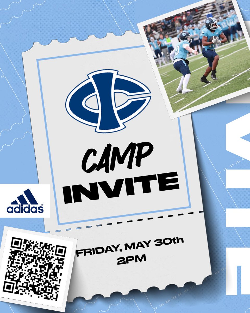 Justice Clegg (@coachjclegg) on Twitter photo ๐ข Prospect Camp ๐ข
Friday, May 30th
Clear your ๐
โ๏ธ the rust off for camp season!!
tritonfootballcamps.com/iowa-central-pโฆ
โฐ๏ธ is ticking!! <a href="/TritonNation/">Iowa Central Football</a> ๐ข Prospect Camp ๐ข
Friday, May 30th
Clear your ๐
โ๏ธ the rust off for camp season!!
tritonfootballcamps.com/iowa-central-pโฆ
โฐ๏ธ is ticking!! <a href="/TritonNation/">Iowa Central Football</a>