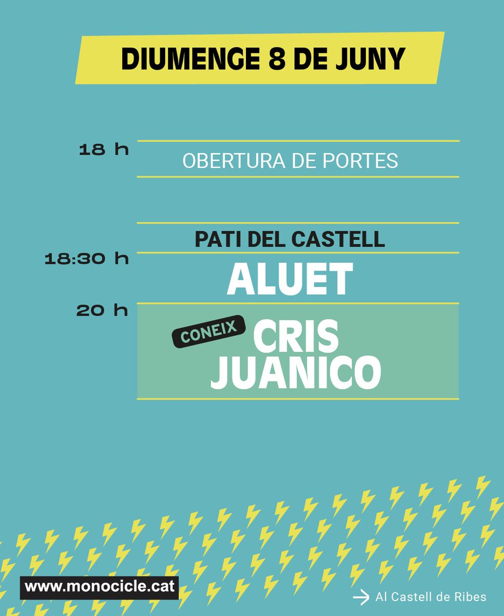 monocicle_ribes's tweet image. 💥🙌🏼🐒🚴🏼‍♂️🍾Això està a punt per aquesta 15a edició! 
A veure: organització!
Aqui teniu els horaris, escenaris i mapa per no perdre’t res! Quines ganes!
@santperederibes @xulius @esplaixulius