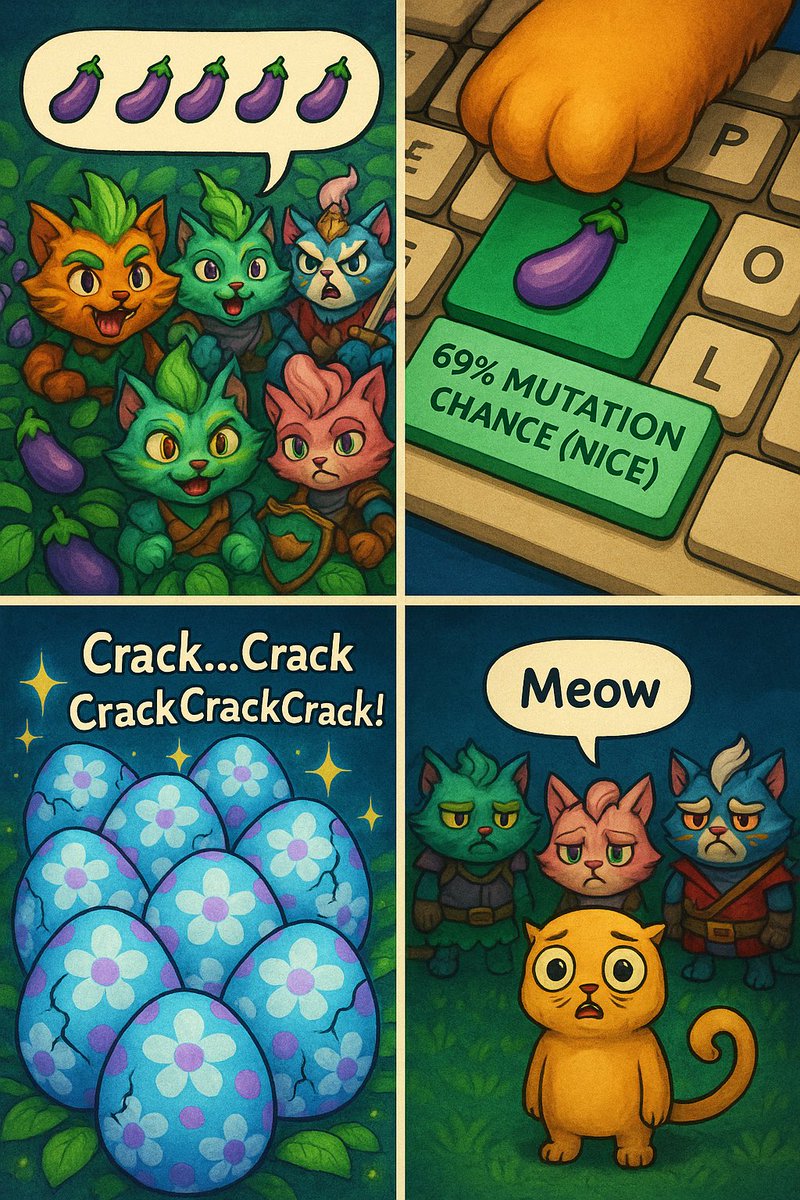 This is me these days.

#GangGang #meow
<a href="/CryptoKitties/">CryptoKitties</a>