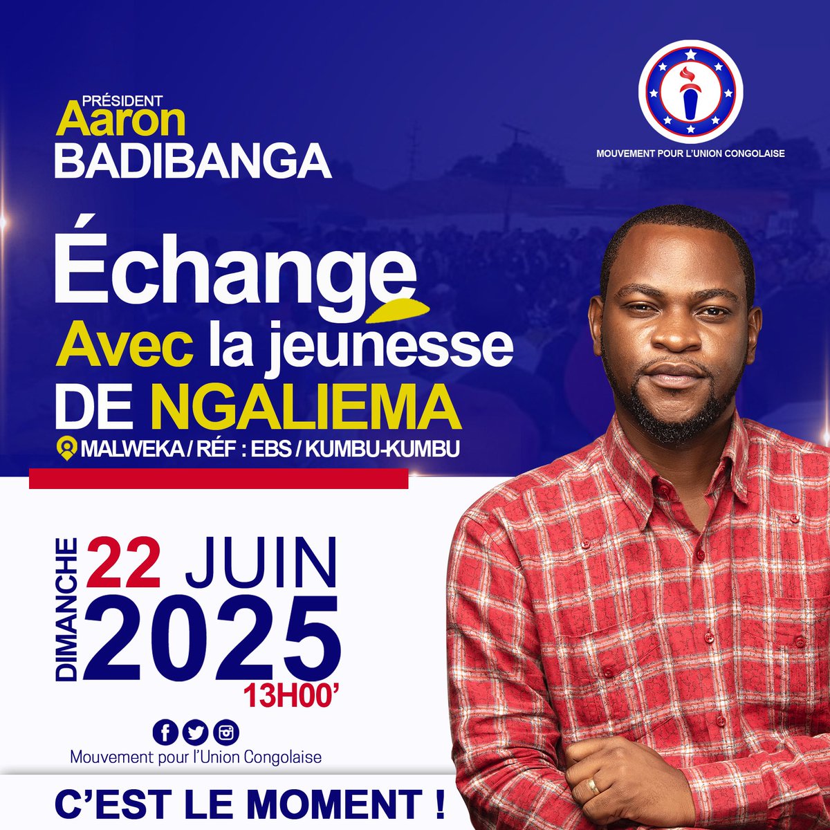 Mwana Bala Bala (@mwana_bala) on Twitter photo Dans un monde politique souvent marqué par le conservatisme et les intérêts personnels.
Ce jeune leader n’est pas seulement animé par l’ambition ; il est guidé par une vision claire : celle d’un pays prospère, équitable et solidaire.
<a href="/flory_mapamboli/">Flory Mapamboli</a> <a href="/ATshisawu/">Aaron Badibanga Tshisawu</a> <a href="/jkalumba49/">Jonathan Kalumba</a> Dans un monde politique souvent marqué par le conservatisme et les intérêts personnels.
Ce jeune leader n’est pas seulement animé par l’ambition ; il est guidé par une vision claire : celle d’un pays prospère, équitable et solidaire.
<a href="/flory_mapamboli/">Flory Mapamboli</a> <a href="/ATshisawu/">Aaron Badibanga Tshisawu</a> <a href="/jkalumba49/">Jonathan Kalumba</a>