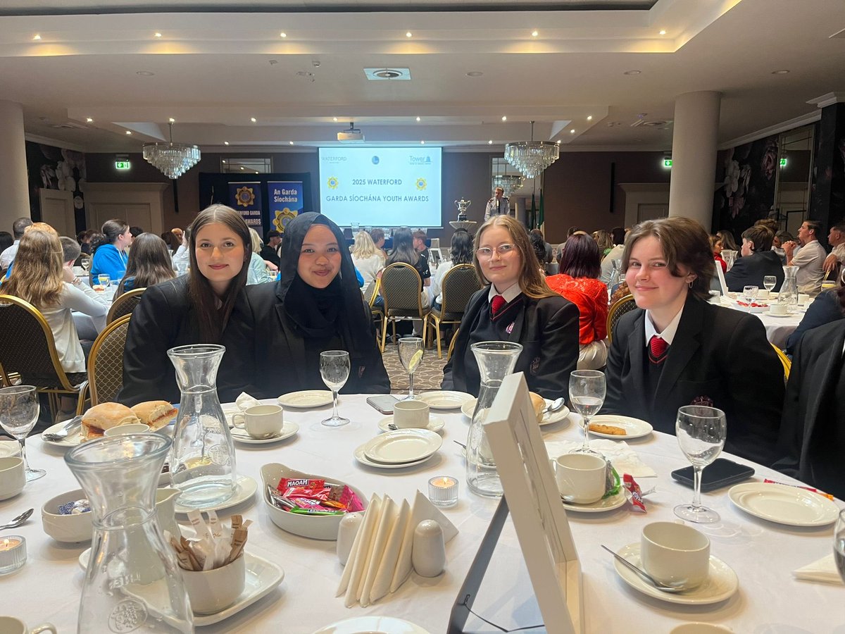 Presentation Secondary Waterford (@preswaterford) on Twitter photo Here we are at the 2025 Waterford Garda Síochána Youth Awards. You can follow us on WLR FM livestream. Best of luck to all our nominees! <a href="/wlrfm/">WLR</a> <a href="/CeistTrust/">CEIST</a> <a href="/Microsoftirl/">Microsoft Ireland</a> <a href="/NeeveHyland/">Neeve Hyland</a> <a href="/Webwise_Ireland/">Webwise</a> Here we are at the 2025 Waterford Garda Síochána Youth Awards. You can follow us on WLR FM livestream. Best of luck to all our nominees! <a href="/wlrfm/">WLR</a> <a href="/CeistTrust/">CEIST</a> <a href="/Microsoftirl/">Microsoft Ireland</a> <a href="/NeeveHyland/">Neeve Hyland</a> <a href="/Webwise_Ireland/">Webwise</a>