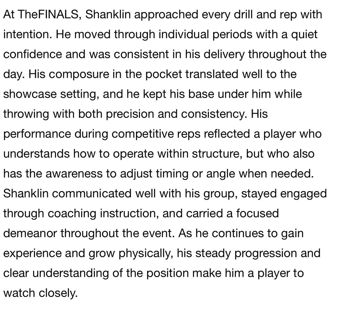 Reece Shanklin (@reeceshanklin11) on Twitter photo Extremely grateful for the write up <a href="/sixstarfootball/">Six Star Football | PLUS+</a> . Had a great time competing and being able to show my skill set!! <a href="/coachnellyy/">Dominic Nelson (Coach Nelly Wopp)</a> <a href="/Coach_NPosey/">Neal Posey</a> <a href="/Coach_Henson/">Josh Henson</a> <a href="/Smith_D55/">Drew Smith</a> <a href="/DarrenSunkett/">Coach Sunk</a> <a href="/CochBG4/">Brandon Gregory</a> <a href="/NxtLevelAtx/">Next Level Athletix</a> <a href="/hamitchom/">Coach Mitchom</a> <a href="/AllenTrieu/">Allen Trieu</a> <a href="/QBHitList/">QBHitList.com</a> <a href="/RayShank39/">Raymond Shanklin</a> <a href="/RhyanShanklin/">Rhyan Shanklin</a> Extremely grateful for the write up <a href="/sixstarfootball/">Six Star Football | PLUS+</a> . Had a great time competing and being able to show my skill set!! <a href="/coachnellyy/">Dominic Nelson (Coach Nelly Wopp)</a> <a href="/Coach_NPosey/">Neal Posey</a> <a href="/Coach_Henson/">Josh Henson</a> <a href="/Smith_D55/">Drew Smith</a> <a href="/DarrenSunkett/">Coach Sunk</a> <a href="/CochBG4/">Brandon Gregory</a> <a href="/NxtLevelAtx/">Next Level Athletix</a> <a href="/hamitchom/">Coach Mitchom</a> <a href="/AllenTrieu/">Allen Trieu</a> <a href="/QBHitList/">QBHitList.com</a> <a href="/RayShank39/">Raymond Shanklin</a> <a href="/RhyanShanklin/">Rhyan Shanklin</a>