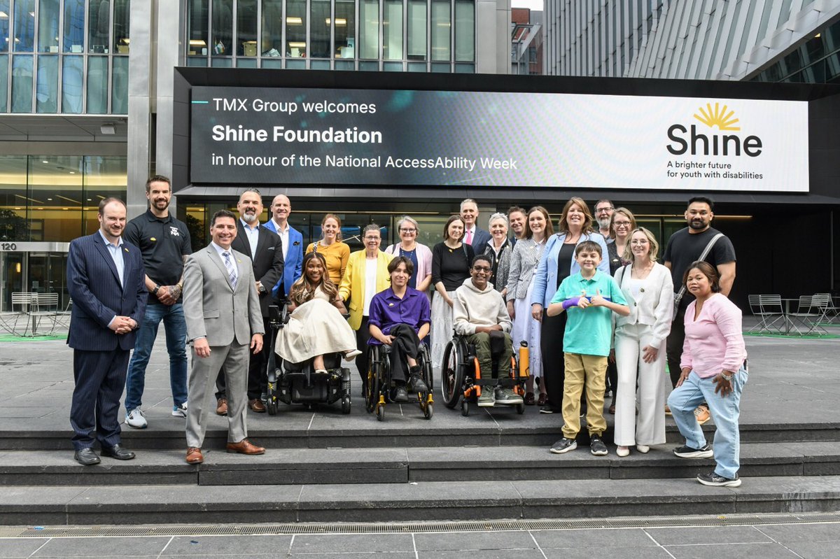 Experior Financial Group Inc (@_experior_) on Twitter photo What an incredible opportunity it was for Experior Financial Group, along with <a href="/TheShineFound/">Shine Foundation</a>, to ring the opening bell at the Toronto Stock Exchange today! 🔔
Experior is committed to raising awareness during #NationalAccessAbilityWeek & supporting Shine's impactful work.🌟 What an incredible opportunity it was for Experior Financial Group, along with <a href="/TheShineFound/">Shine Foundation</a>, to ring the opening bell at the Toronto Stock Exchange today! 🔔
Experior is committed to raising awareness during #NationalAccessAbilityWeek & supporting Shine's impactful work.🌟