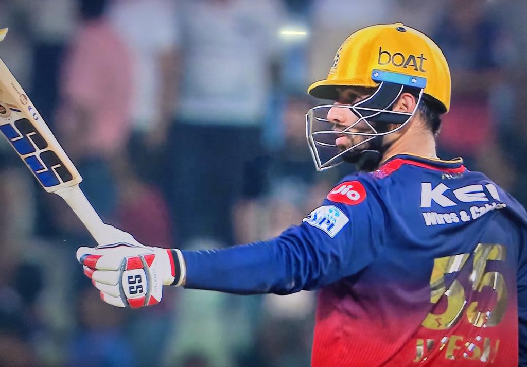 What a crazy knock man!!! Will be remembered by all RCB fans for a long long time. Bow down to the captain. Jitesh 'Clutch' Sharma
