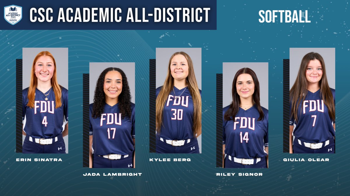 FDU Devils Athletics (@fdudevils) on Twitter photo AWARDS | Five from <a href="/FDUDevilsSB/">FDU Devils Softball</a> Named to CSC Academic All-District Team.
Full Release: tinyurl.com/53w2ydxk
#HornsUp #HeatsRising AWARDS | Five from <a href="/FDUDevilsSB/">FDU Devils Softball</a> Named to CSC Academic All-District Team.
Full Release: tinyurl.com/53w2ydxk
#HornsUp #HeatsRising