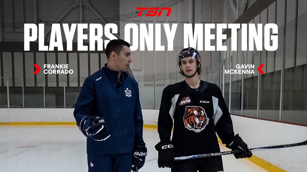 TSN (@tsn_sports) on Twitter photo Gavin McKenna on his idol Patrick Kane - Part 1
Players Only Meeting with <a href="/frankcorrado22/">Frank Corrado</a>
VIDEO: youtu.be/bXdv5nnKgR4 Gavin McKenna on his idol Patrick Kane - Part 1
Players Only Meeting with <a href="/frankcorrado22/">Frank Corrado</a>
VIDEO: youtu.be/bXdv5nnKgR4