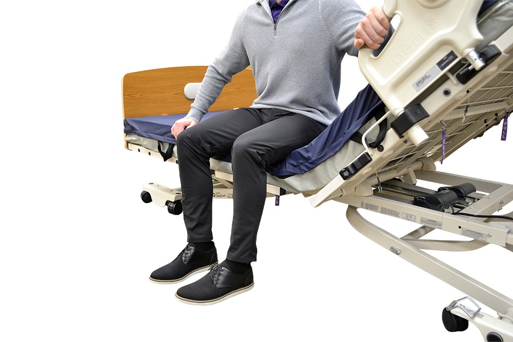 Our EasyCare® &amp; UltraCare® beds now feature auto-transfer height for enhanced patient safety &amp; staff well-being. Coupled with Connexio, remotely monitor real-time bed heights for optimal resident safety. Comfort, safety, and tech converge! #PatientSafety #HealthcareInnovation