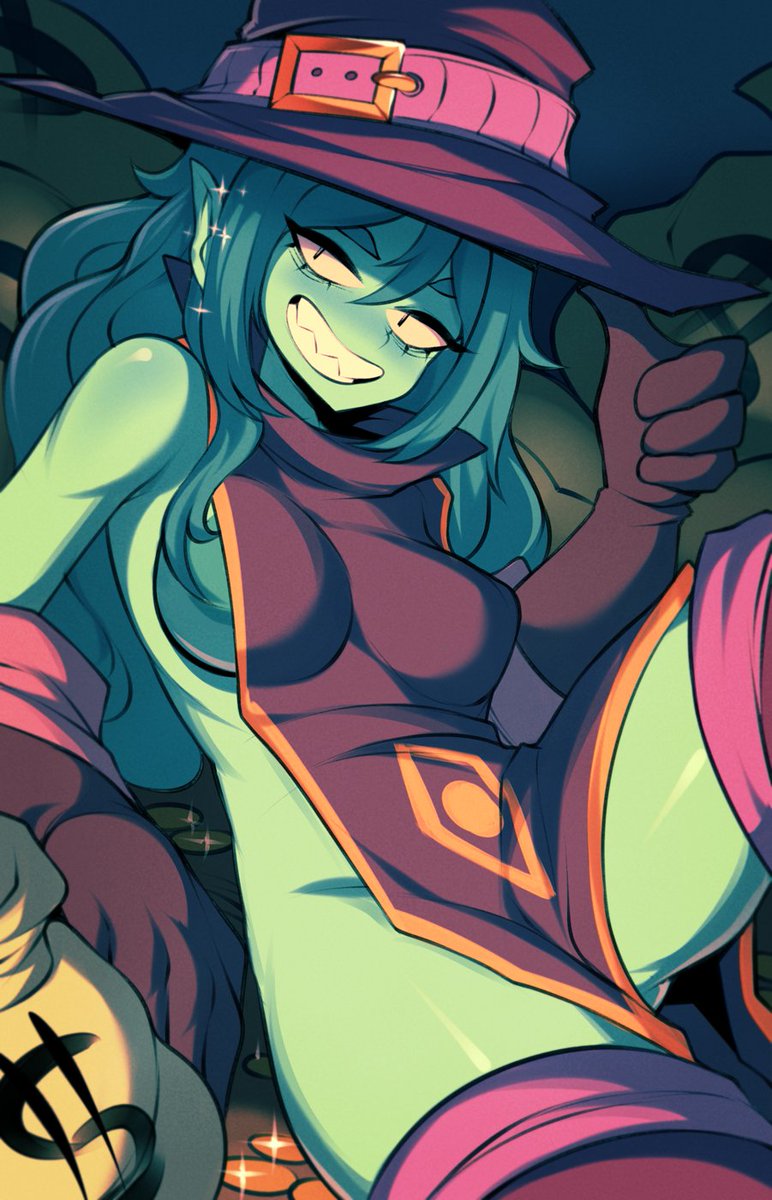 A thief goblin gal comm-ission