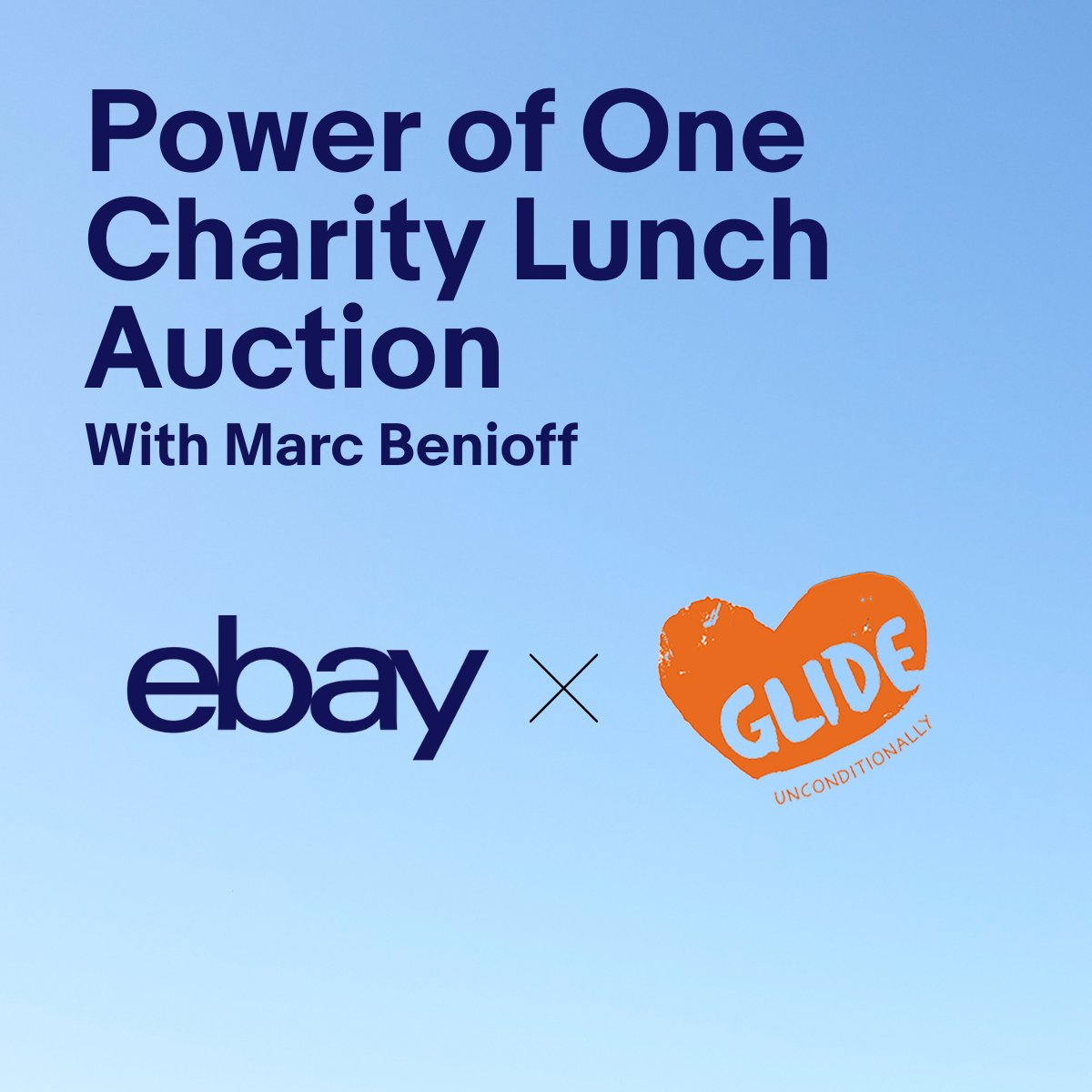 eBay Newsroom (@ebaynewsroom) on Twitter photo Join the 2025 GLIDE Power of One auction for lunch with <a href="/Benioff/">Marc Benioff</a>! Through eBay for Charity, $54.5M+ has been raised for @glideSF over 20 years. Every dollar transforms lives.
Enter the auction: ebayinc.com/glide/ Join the 2025 GLIDE Power of One auction for lunch with <a href="/Benioff/">Marc Benioff</a>! Through eBay for Charity, $54.5M+ has been raised for @glideSF over 20 years. Every dollar transforms lives.
Enter the auction: ebayinc.com/glide/