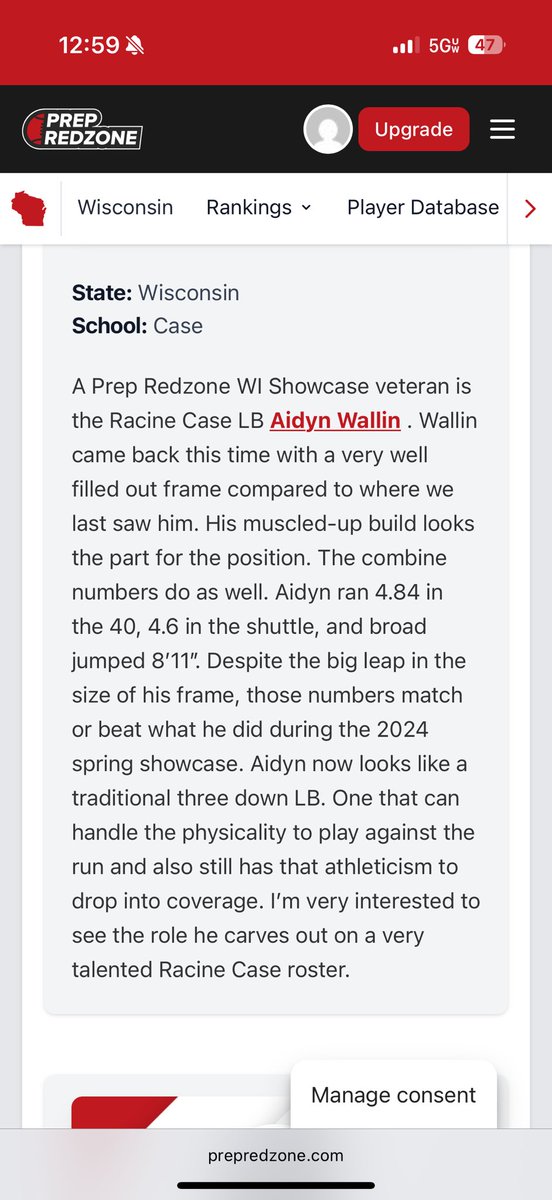 Aidyn Wallin (@aidyn22w) on Twitter photo Thank you so much for the write up! <a href="/MJ_NFLDraft/">Mark Johnson</a> <a href="/AntonGraham_/">Coach Graham (AG)</a> Thank you so much for the write up! <a href="/MJ_NFLDraft/">Mark Johnson</a> <a href="/AntonGraham_/">Coach Graham (AG)</a>