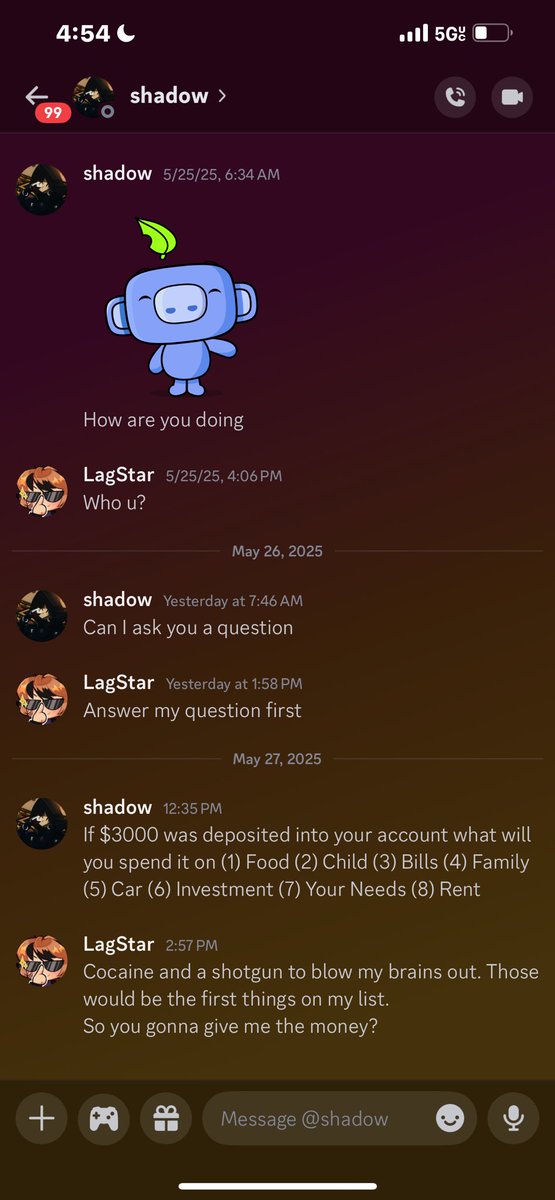 I’m so tired of scammers bro! 😒