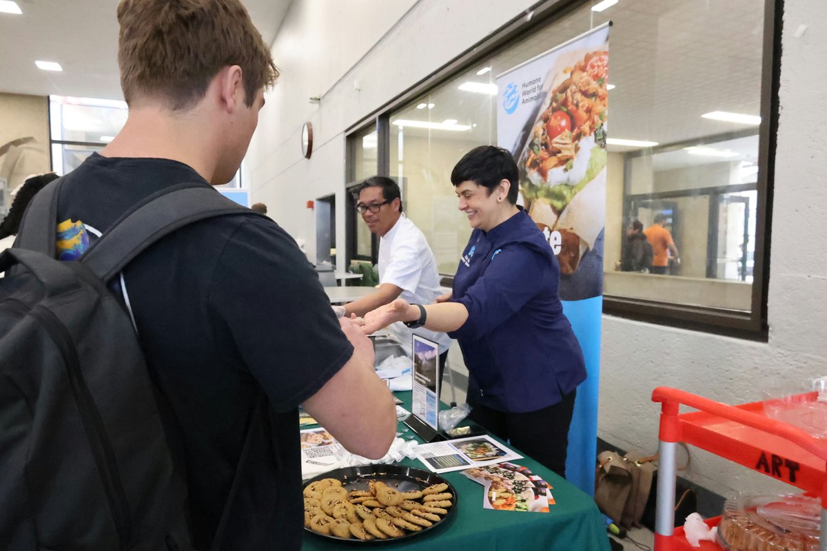 We had a fantastic time promoting the deliciousness of planet-friendly foods alongside <a href="/RITDining/">RIT Dining</a>'s incredible team during Plant-Based Week! 🌎🌱🤝